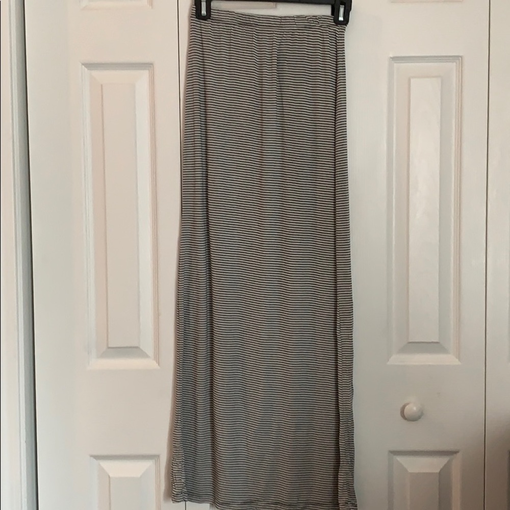 Brandy Melville Striped Maxi Skirt